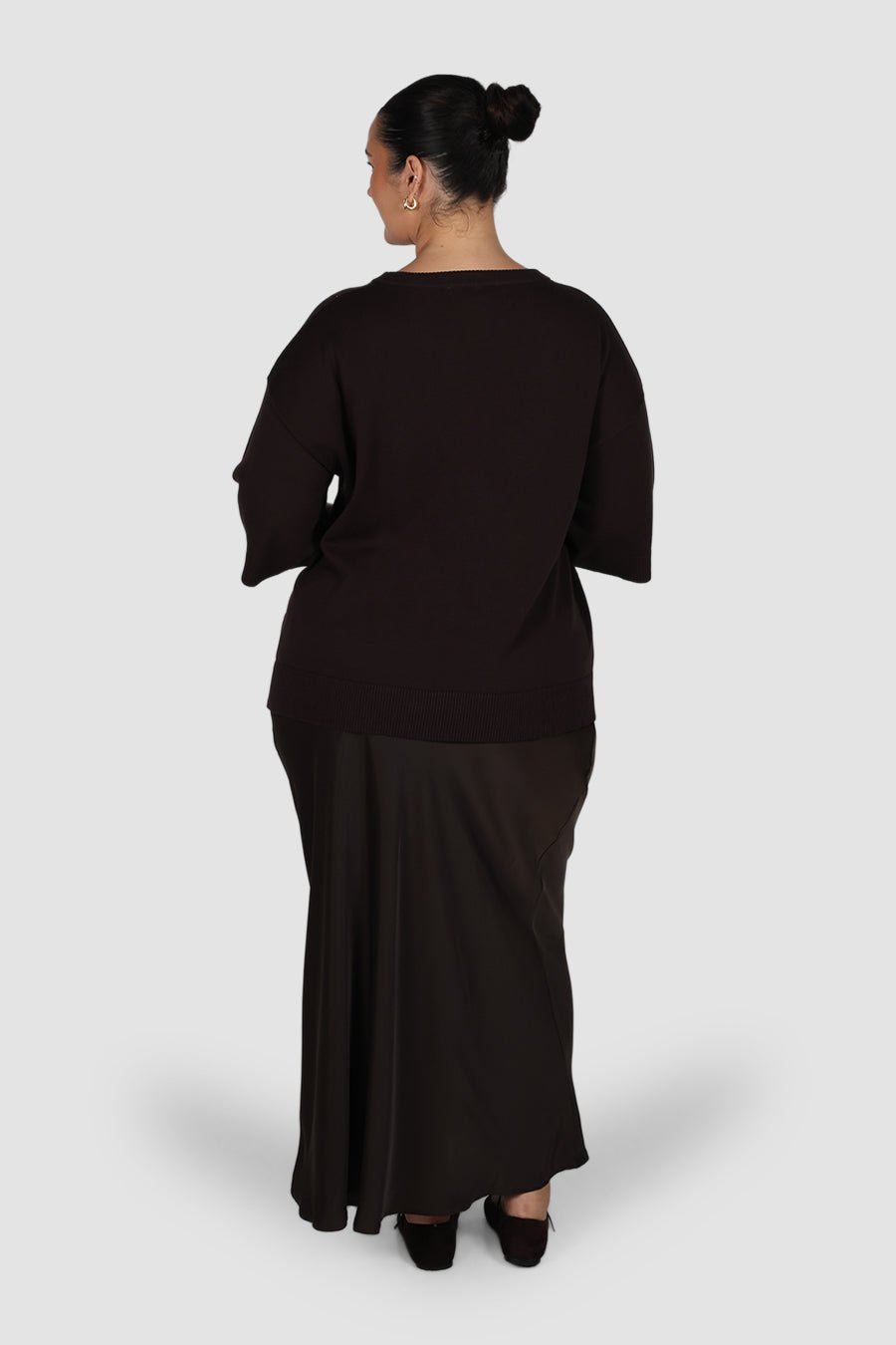 CALDER KNIT TOP ESPRESSO - Fayt The Label