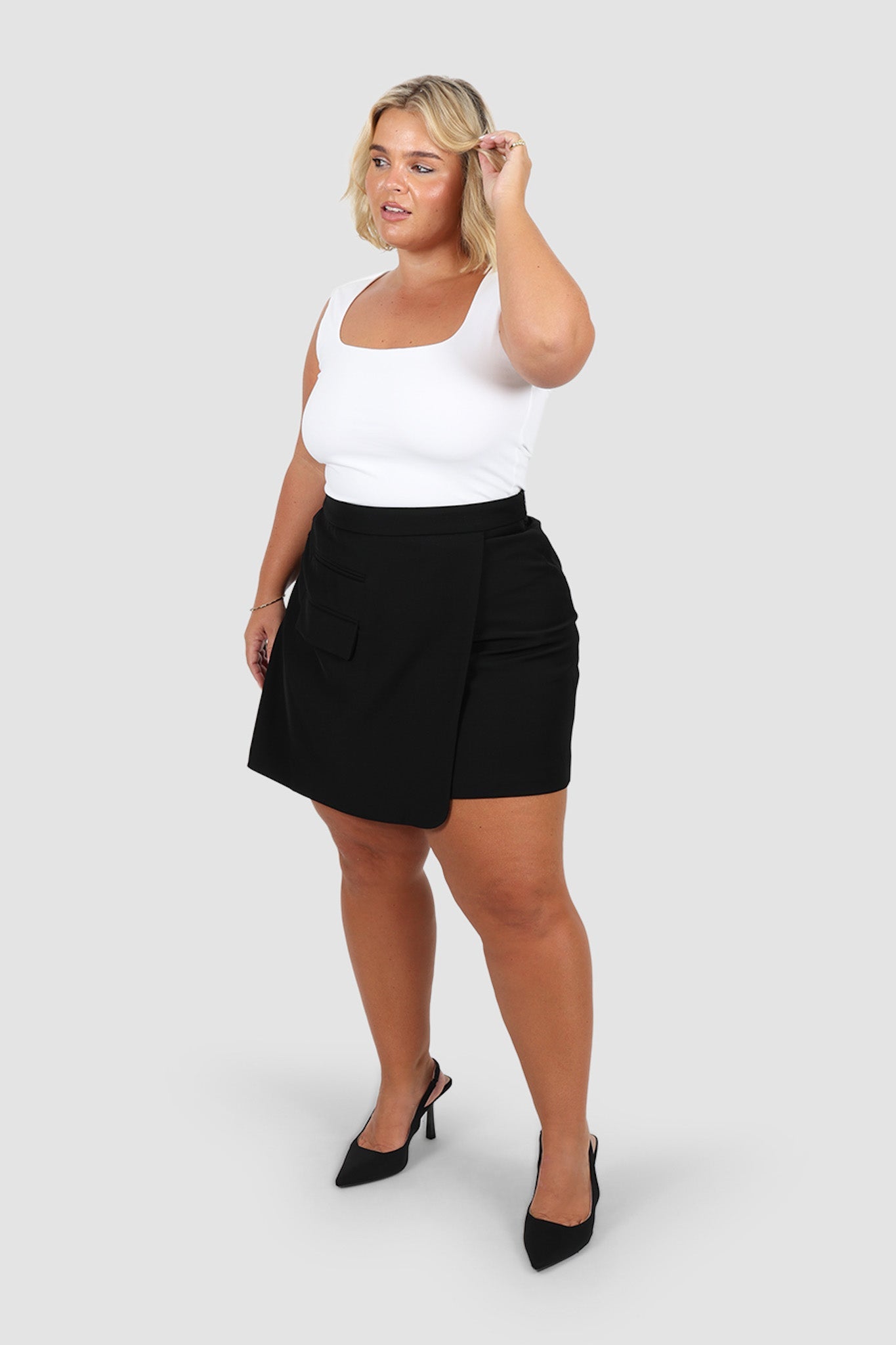 CALIE SKIRT BLACK - Fayt The Label