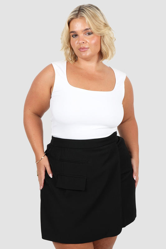 CALIE SKIRT BLACK - Fayt The Label