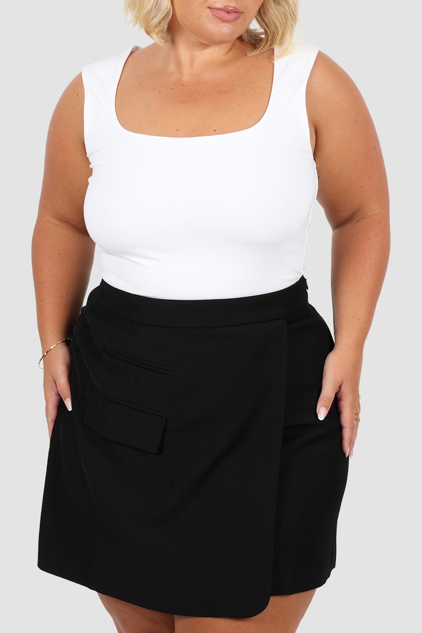 CALIE SKIRT BLACK - Fayt The Label