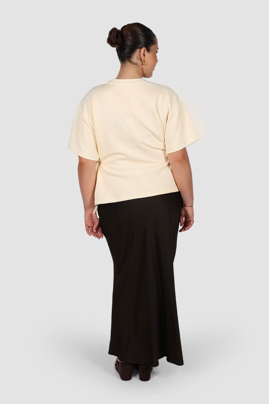 CELENE SKIRT CHOCOLATE - Fayt The Label