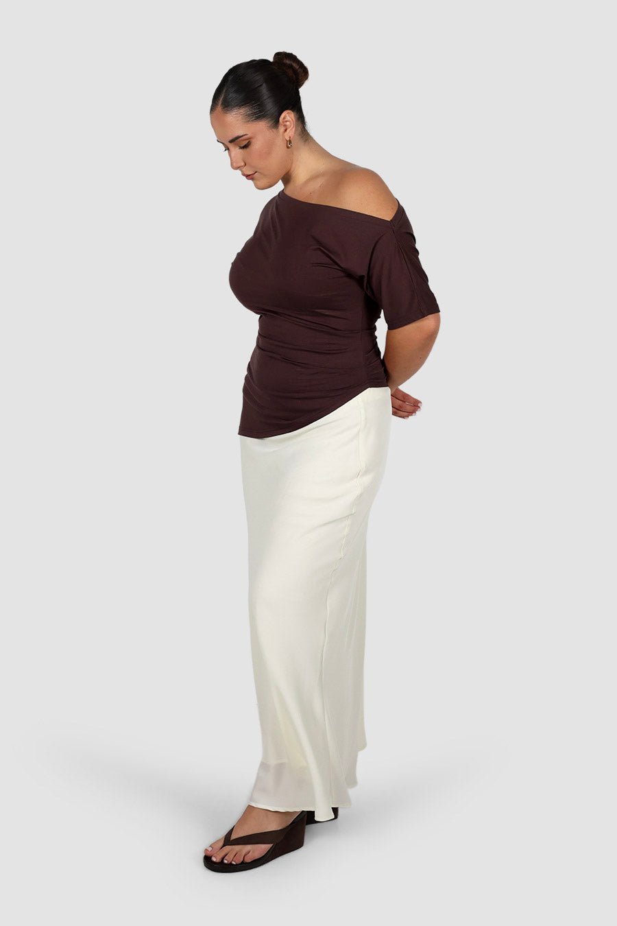 CELENE SKIRT IVORY - Fayt The Label