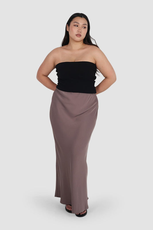 CELENE SKIRT MOCHA - Fayt The Label