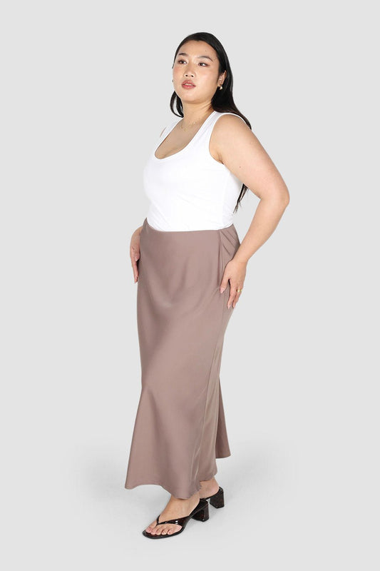 CELENE SKIRT MOCHA - Fayt The Label