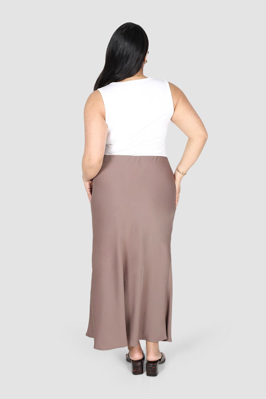 CELENE SKIRT MOCHA - Fayt The Label