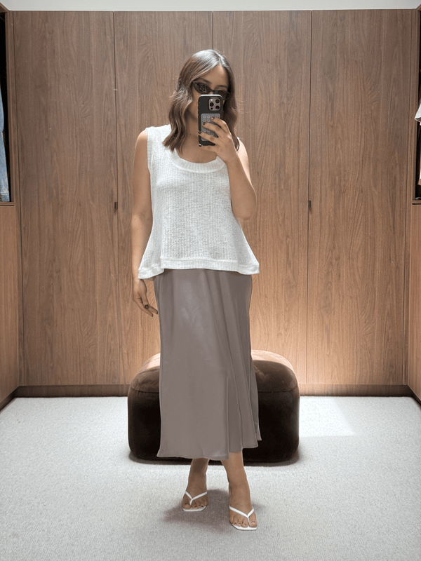 CELENE SKIRT MOCHA - Fayt The Label