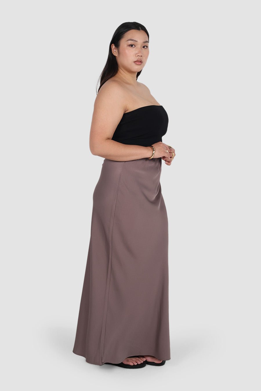 CELENE SKIRT MOCHA - Fayt The Label
