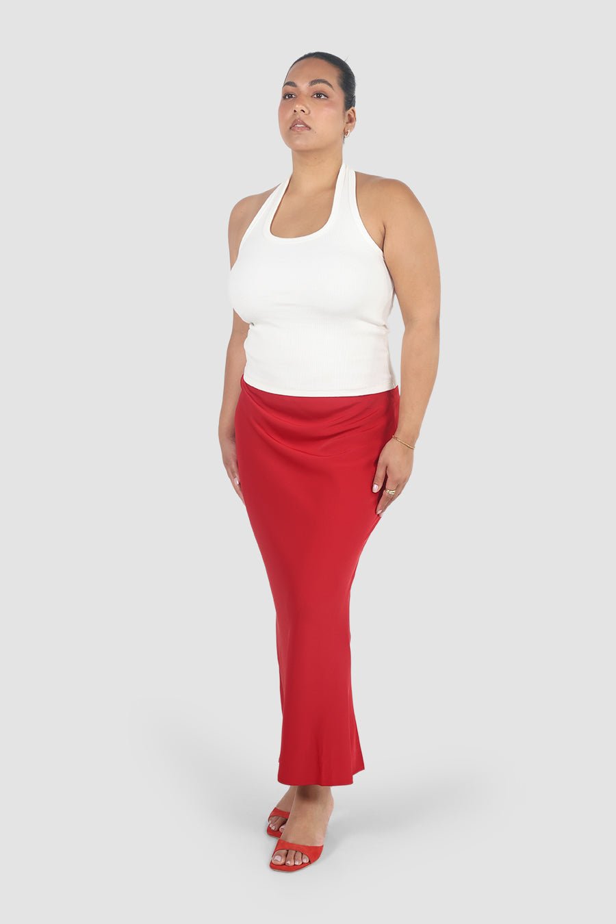 CELENE SKIRT RED - Fayt The Label