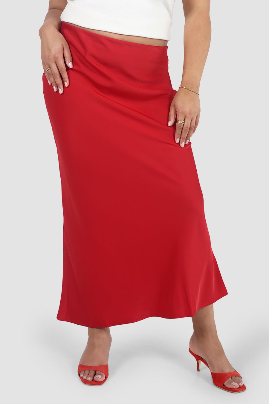 CELENE SKIRT RED - Fayt The Label