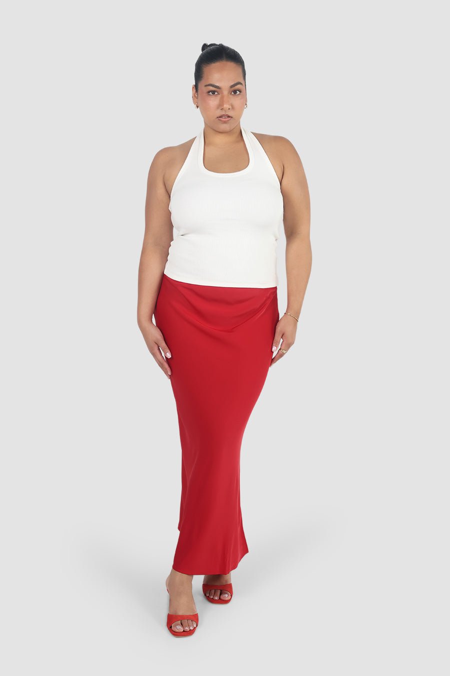 CELENE SKIRT RED - Fayt The Label