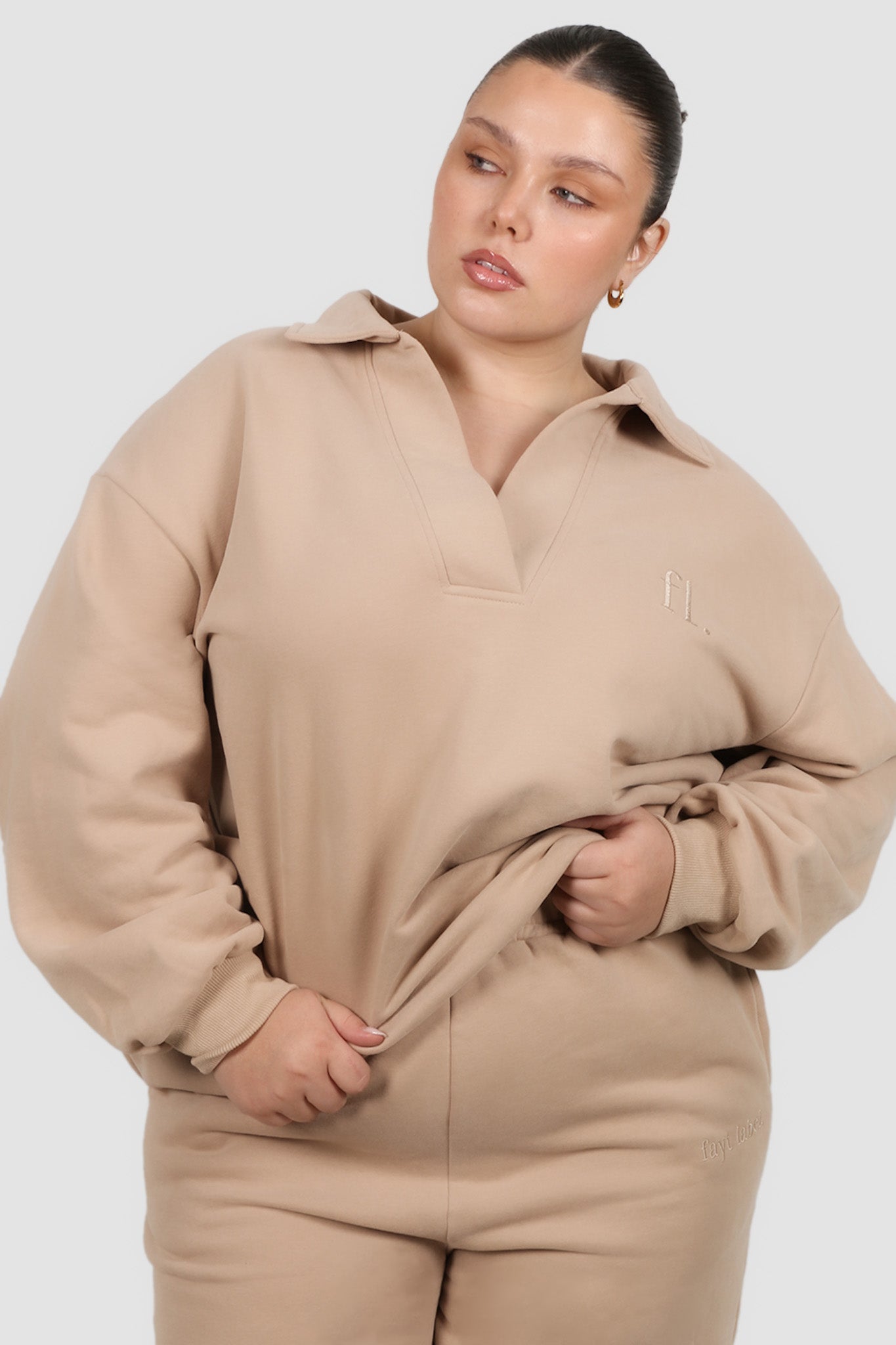 COLLAR CREW NEUTRAL - Fayt The Label