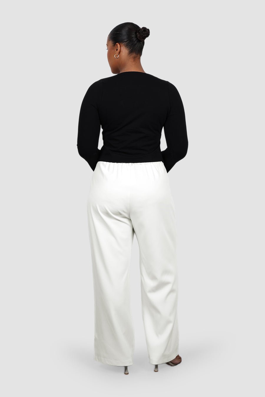 COLT L/S TWIST TOP BLACK - Fayt The Label