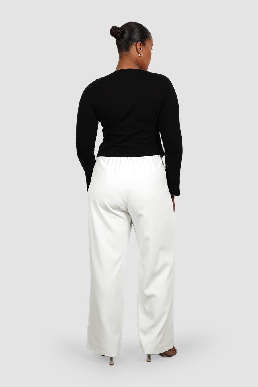COLT L/S TWIST TOP BLACK - Fayt The Label