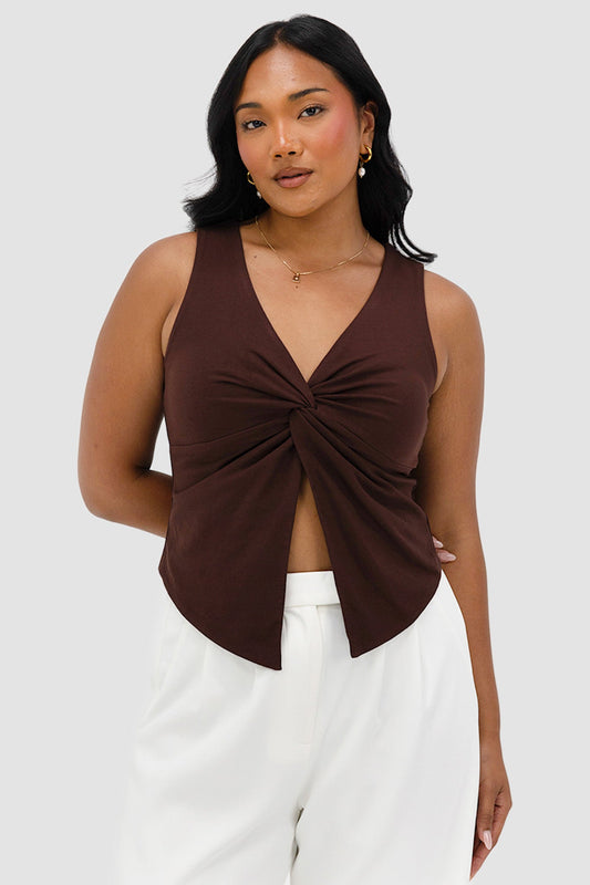 COLT TWIST TOP CHOCOLATE - Fayt The Label
