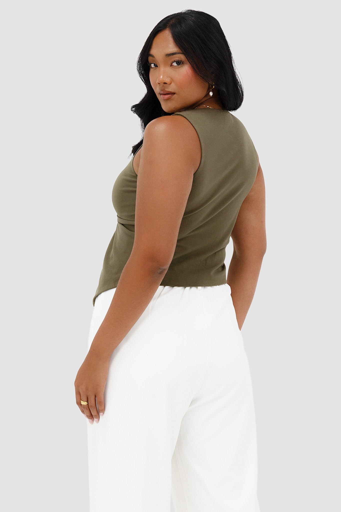 COLT TWIST TOP OLIVE - Fayt The Label
