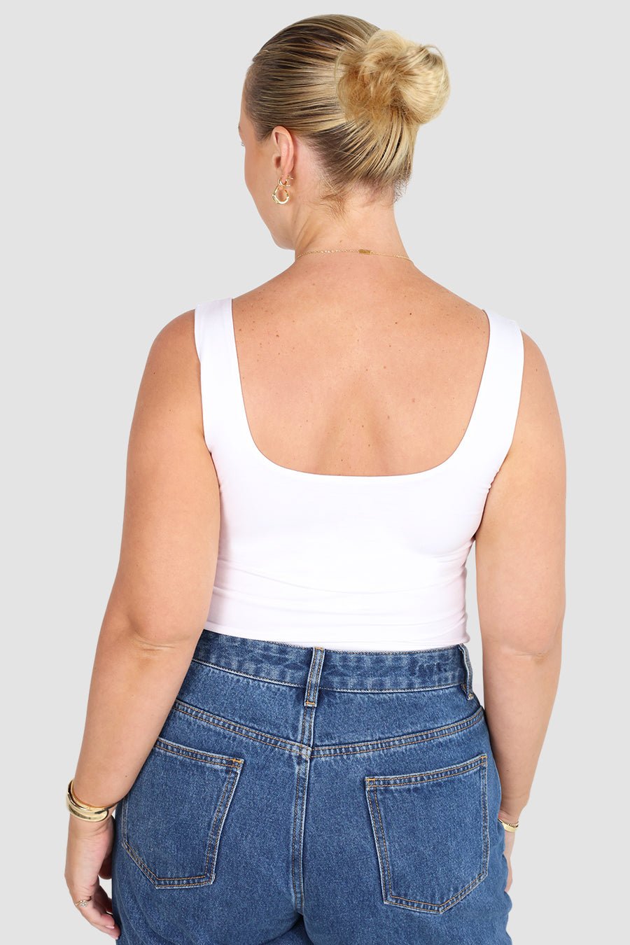 CORE BUTTERY TANK WHITE - Fayt The Label