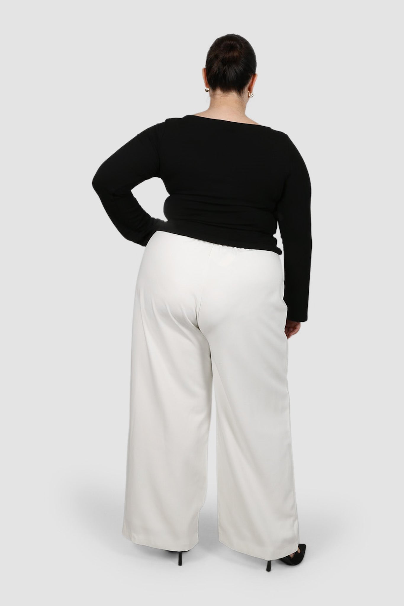 DAKOTA RIBBED TOP BLACK - Fayt The Label