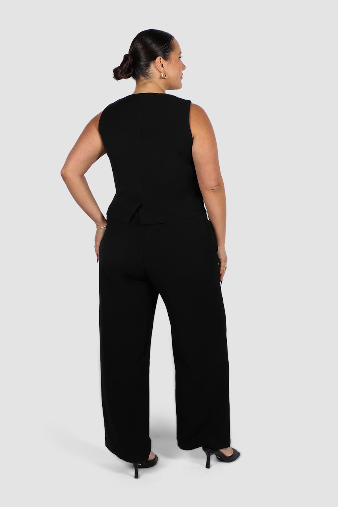 DIEGO VEST BLACK - Fayt The Label