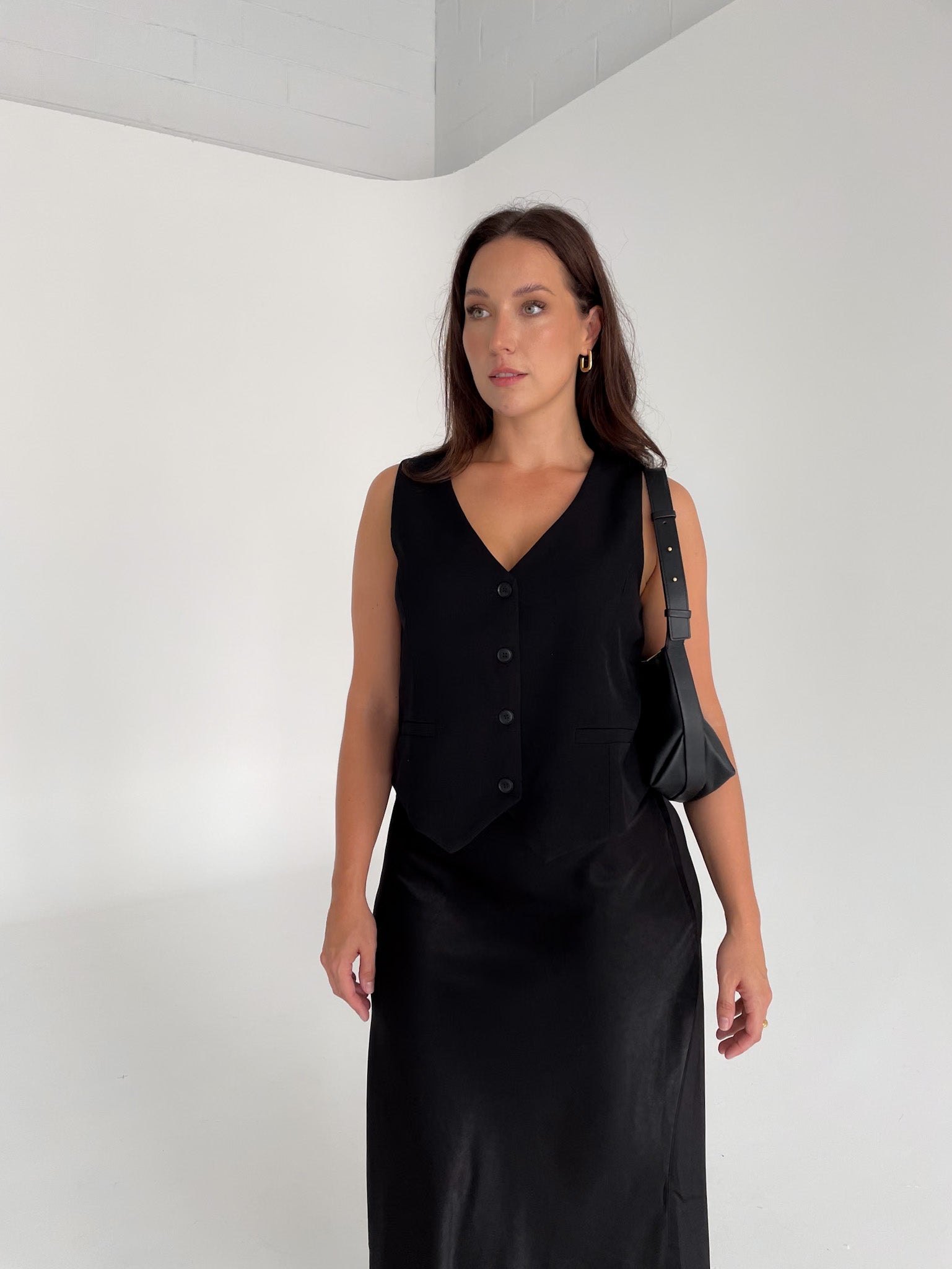 DIEGO VEST BLACK - Fayt The Label