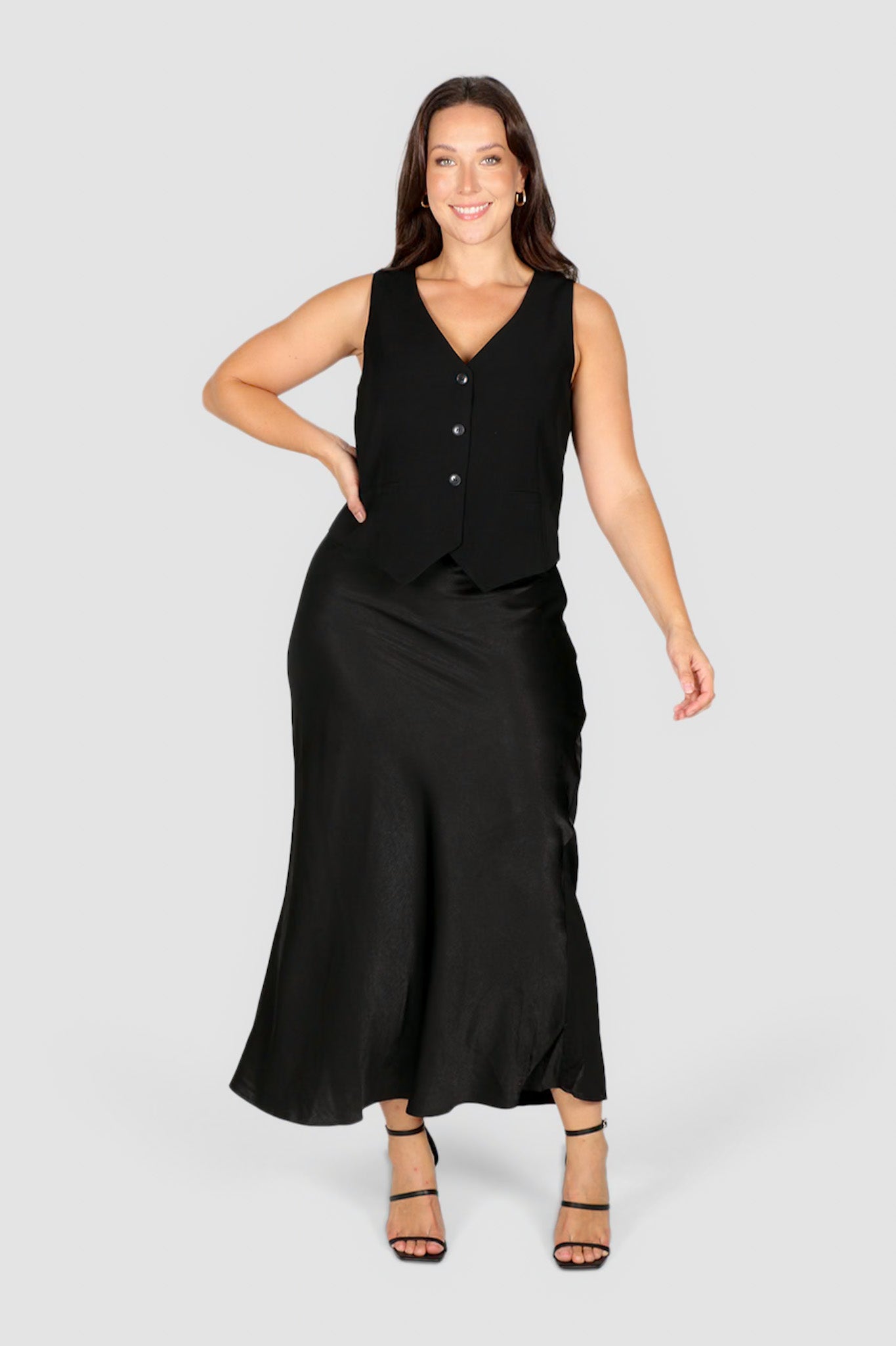 DIEGO VEST BLACK - Fayt The Label