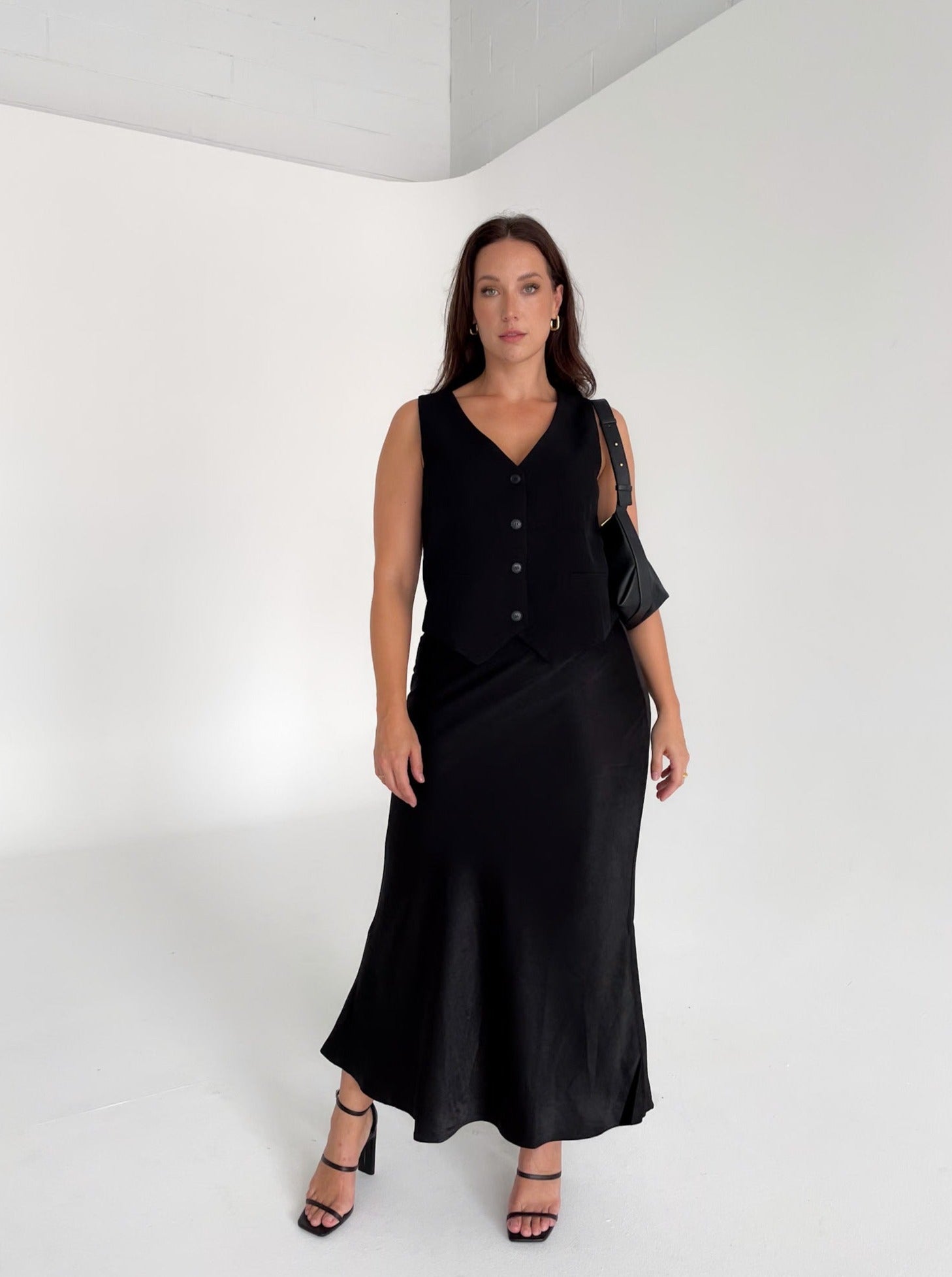 DIEGO VEST BLACK - Fayt The Label