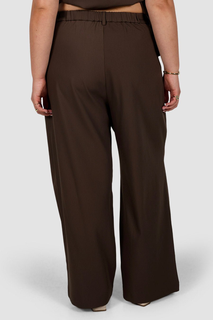 DOWNTOWN PANT CHOCOLATE - Fayt The Label