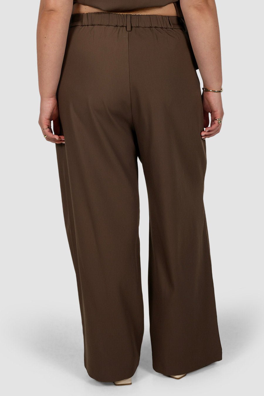 DOWNTOWN PANT CHOCOLATE - Fayt The Label