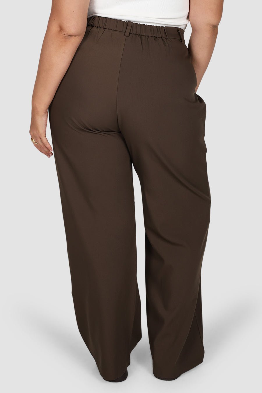 DOWNTOWN PANT CHOCOLATE - Fayt The Label