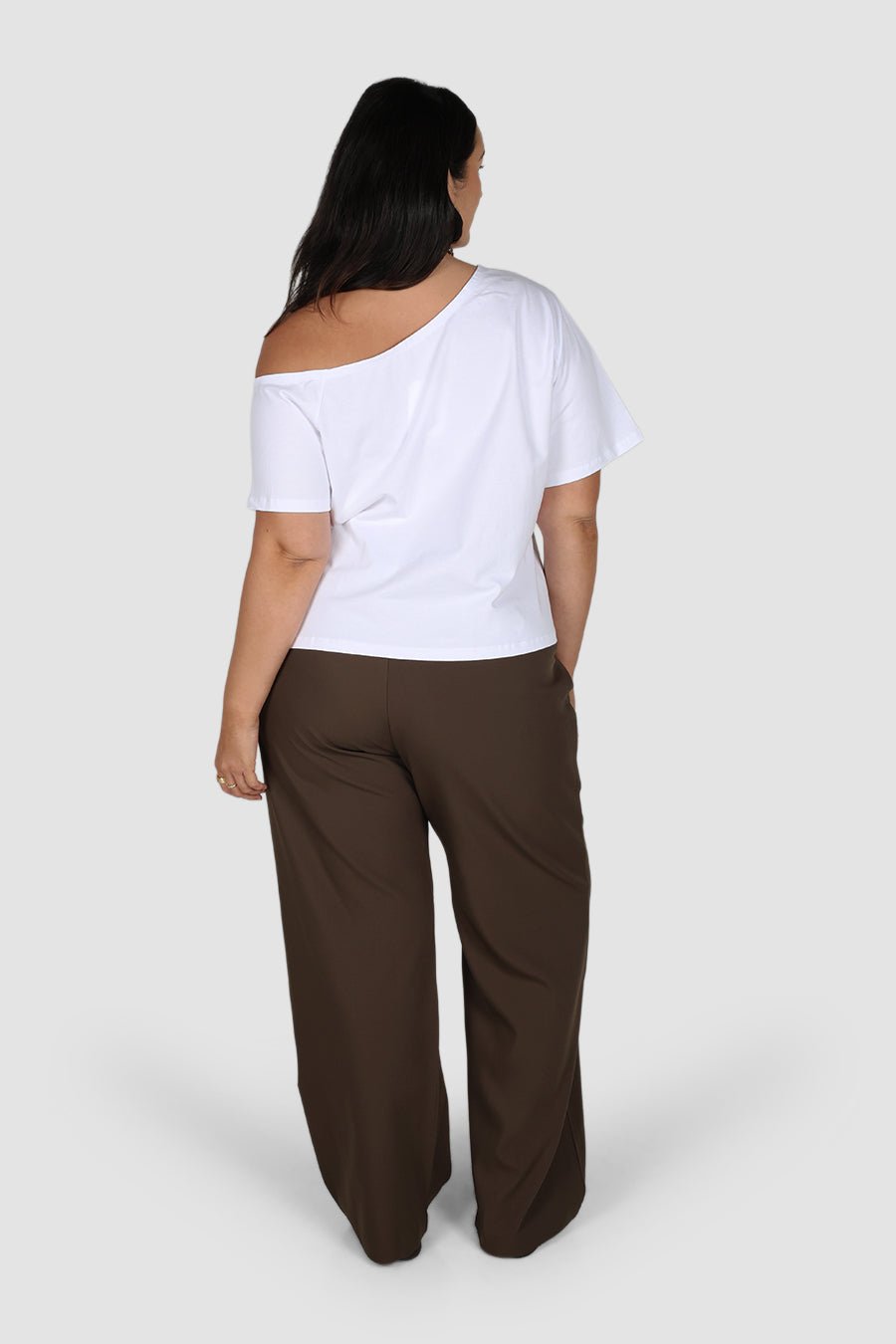 DOWNTOWN PANT CHOCOLATE - Fayt The Label