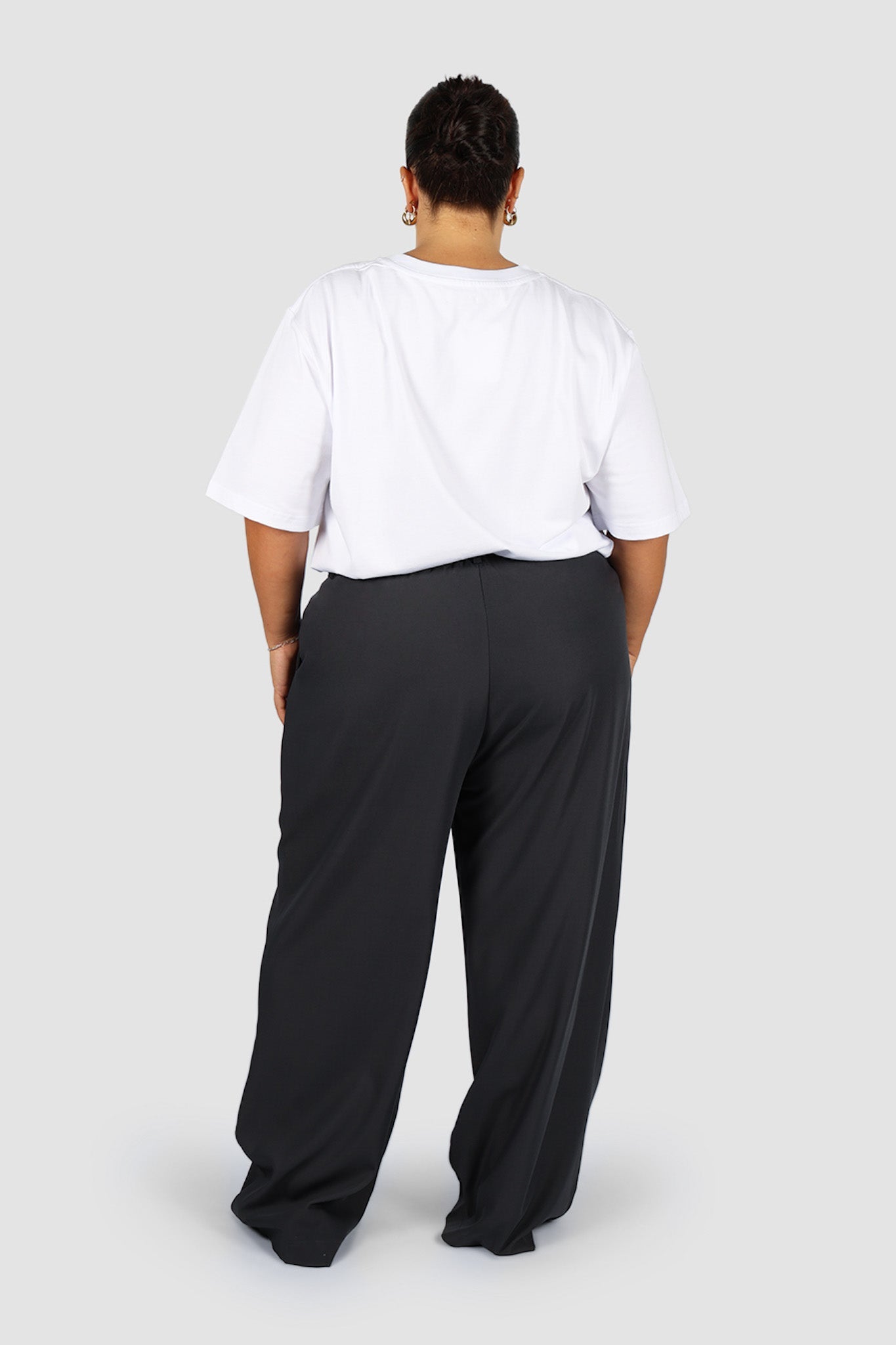 DOWNTOWN PANT DEEP CHARCOAL - Fayt The Label