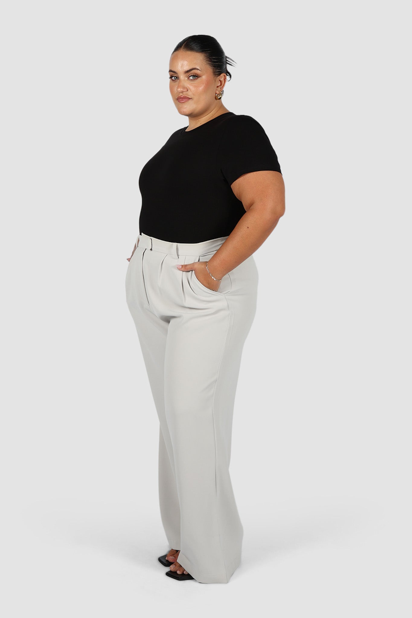 DOWNTOWN PANT ECRU - Fayt The Label