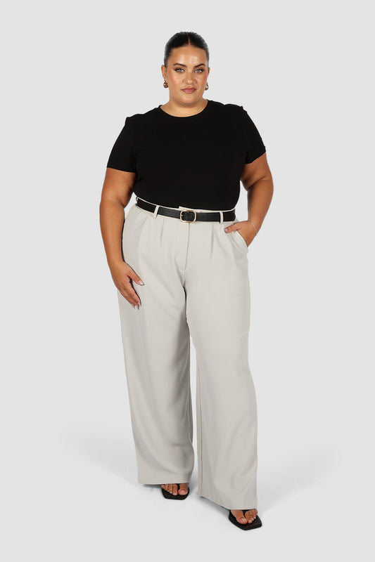 DOWNTOWN PANT ECRU - Fayt The Label