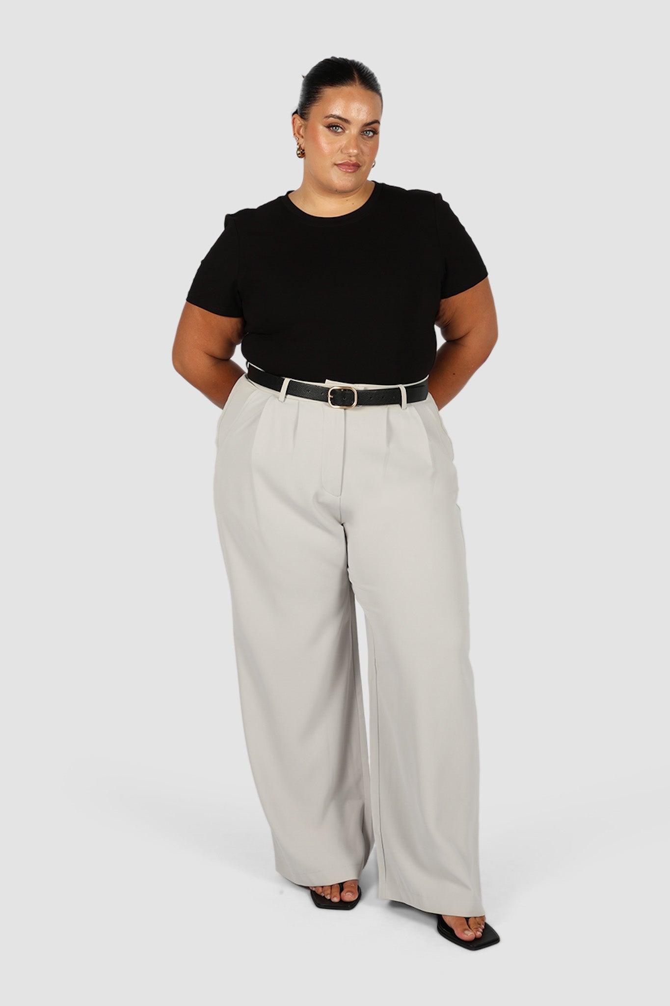 DOWNTOWN PANT ECRU - Fayt The Label