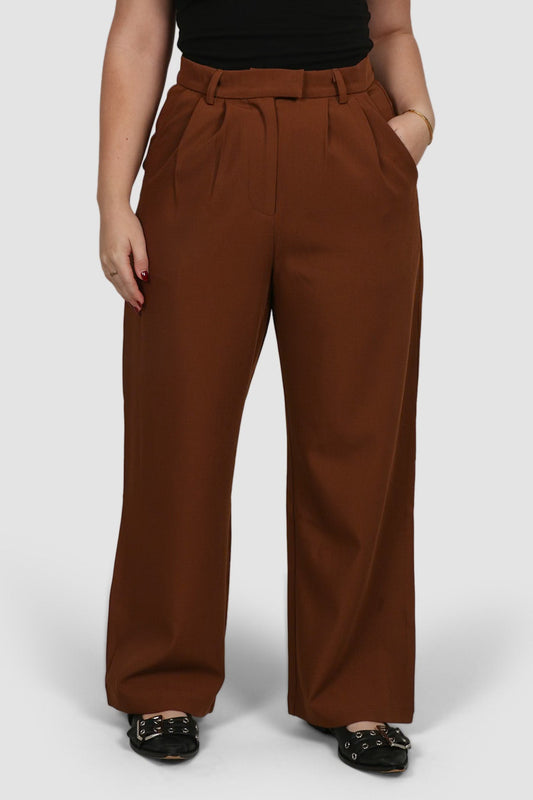 DOWNTOWN PANT RUST - Fayt The Label