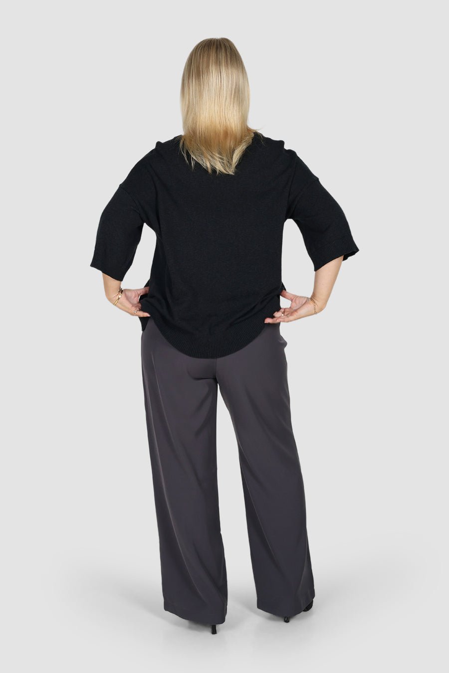 DOWNTOWN PANT SLATE - Fayt The Label