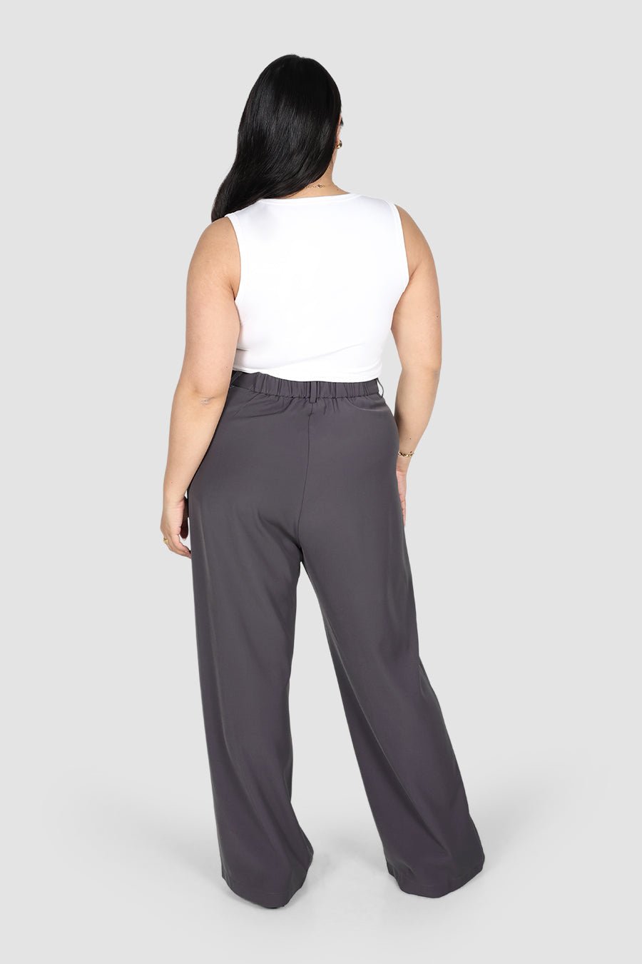 DOWNTOWN PANT SLATE - Fayt The Label