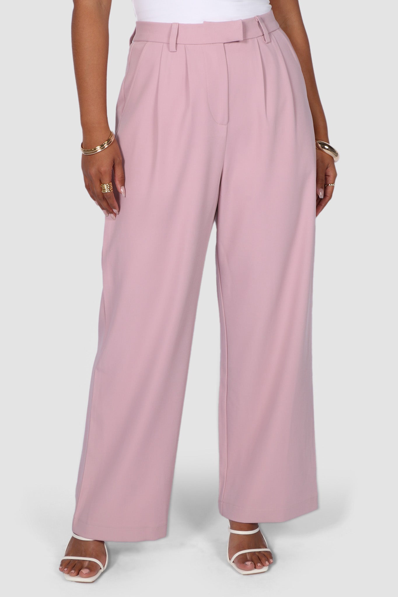 DOWNTOWN PANT SOFT MUSK - Fayt The Label