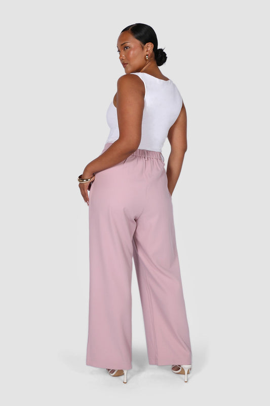 DOWNTOWN PANT SOFT MUSK - Fayt The Label