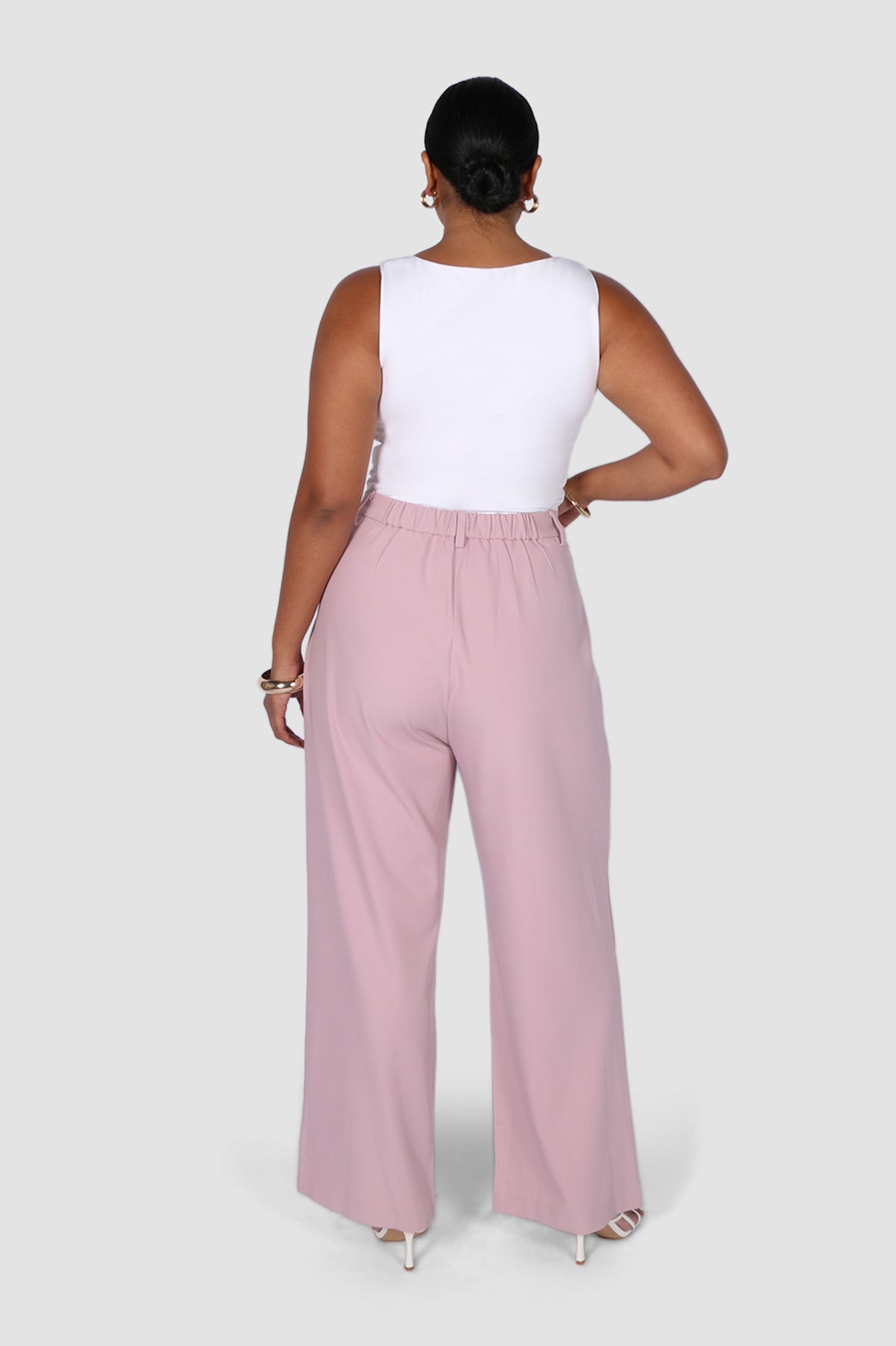 DOWNTOWN PANT SOFT MUSK - Fayt The Label