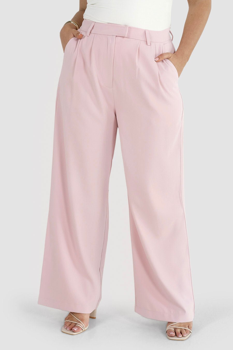 DOWNTOWN PANT SOFT PINK - Fayt The Label