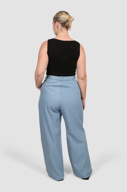 DOWNTOWN PANT STEEL - Fayt The Label