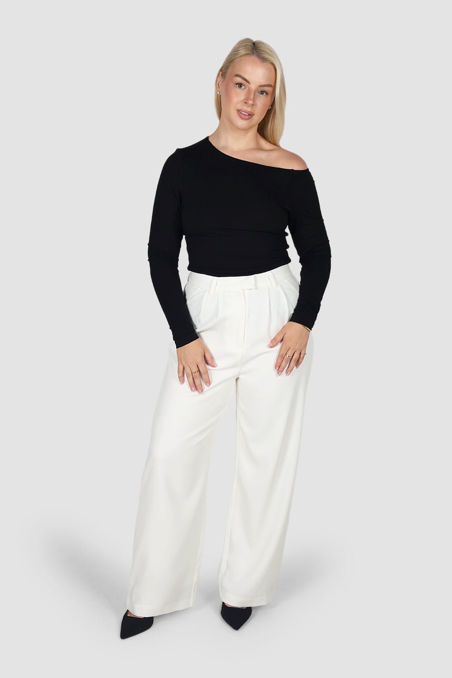 DOWNTOWN PANT WHITE - Fayt The Label