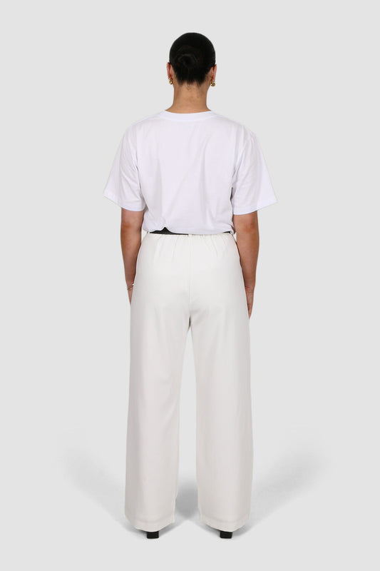 DOWNTOWN PANT WHITE TALL FIT - Fayt The Label