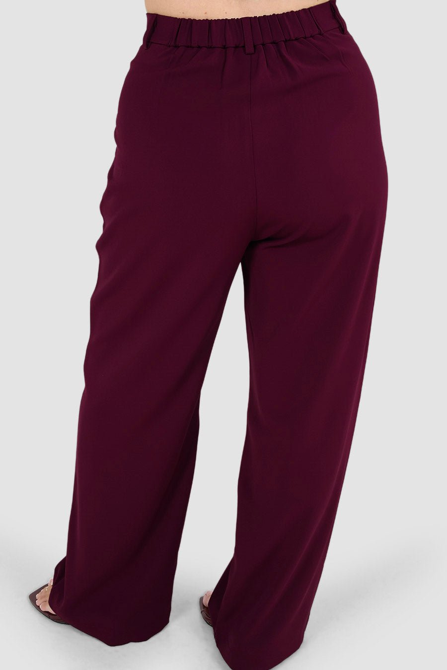 DOWNTOWN PANT WINE - Fayt The Label