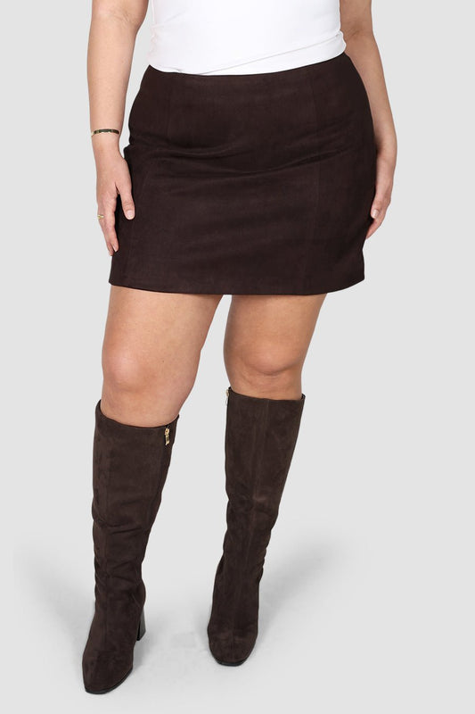 DRIFTER SKIRT MOCHA - Fayt The Label