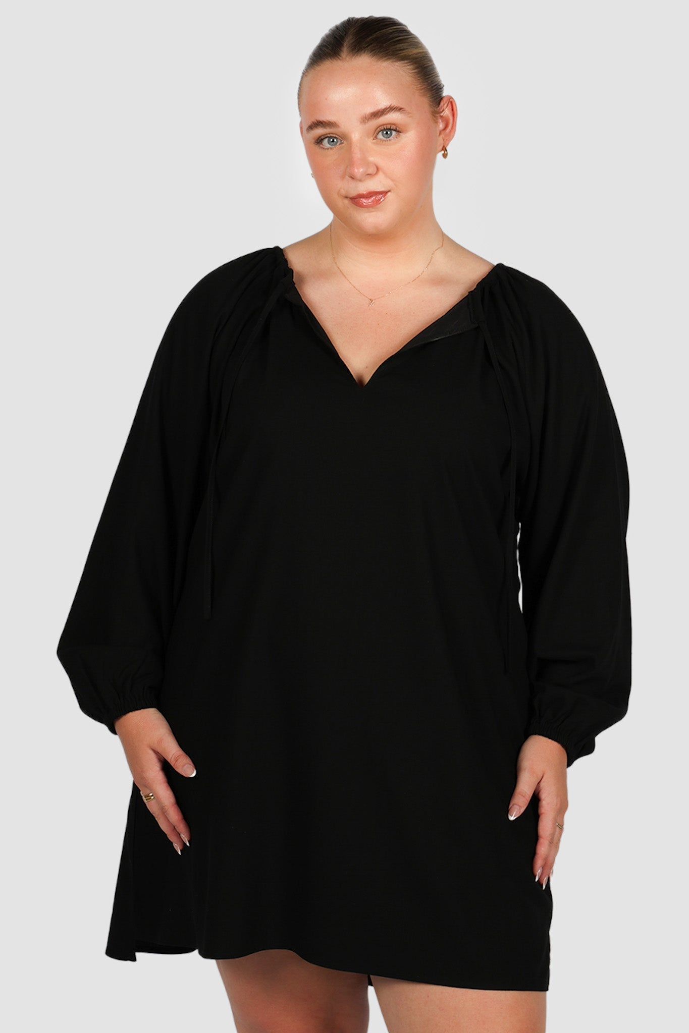 EADIE DRESS BLACK - Fayt The Label