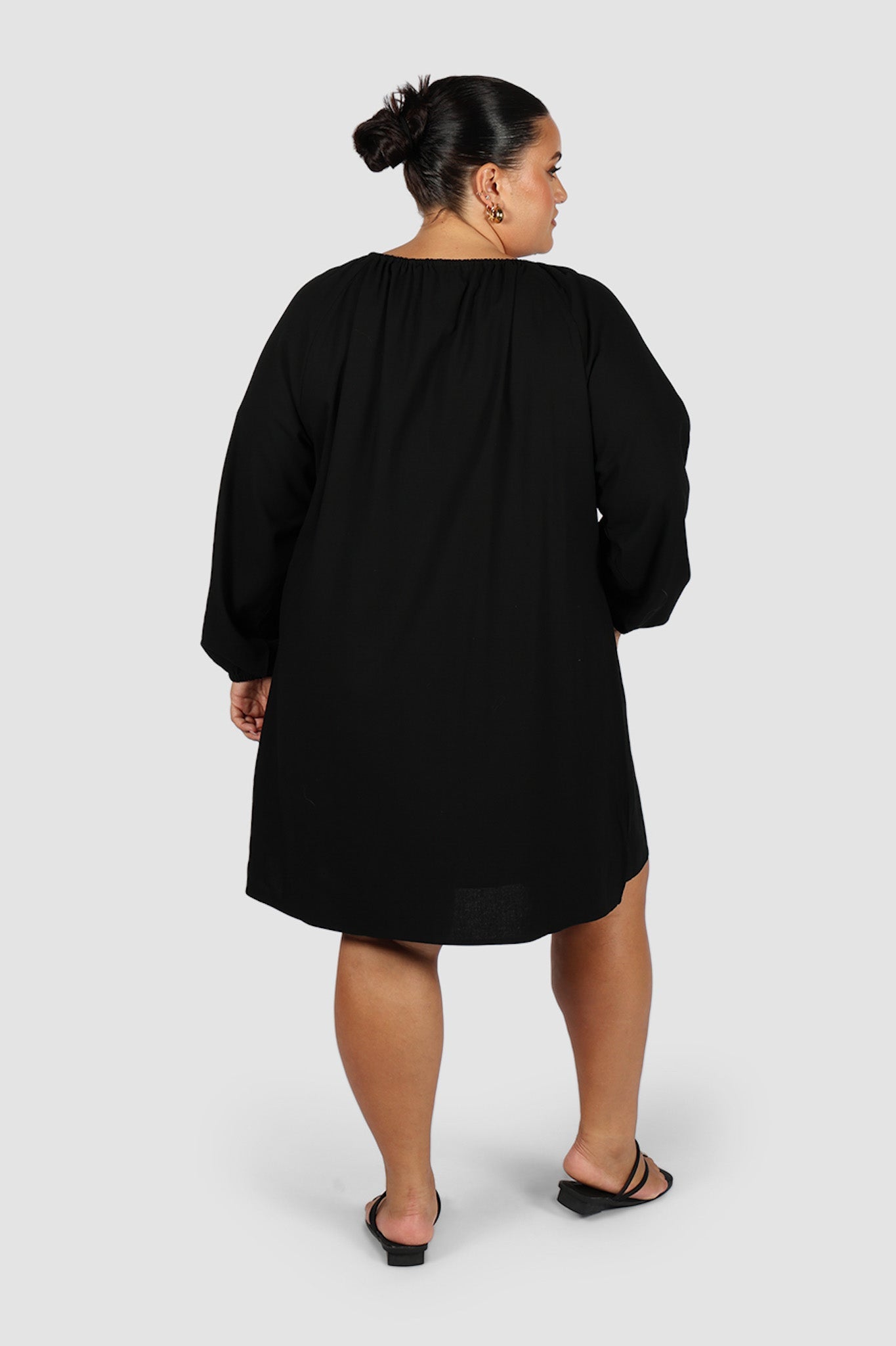 EADIE DRESS BLACK - Fayt The Label