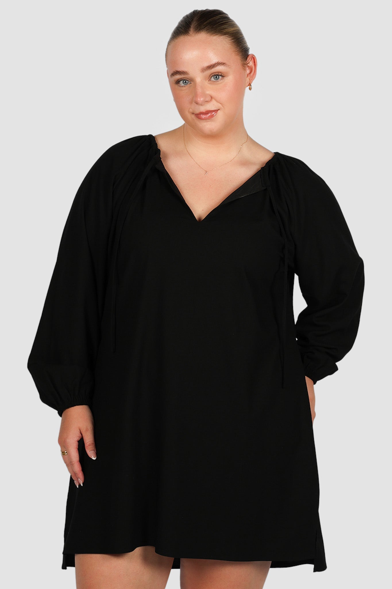 EADIE DRESS BLACK - Fayt The Label