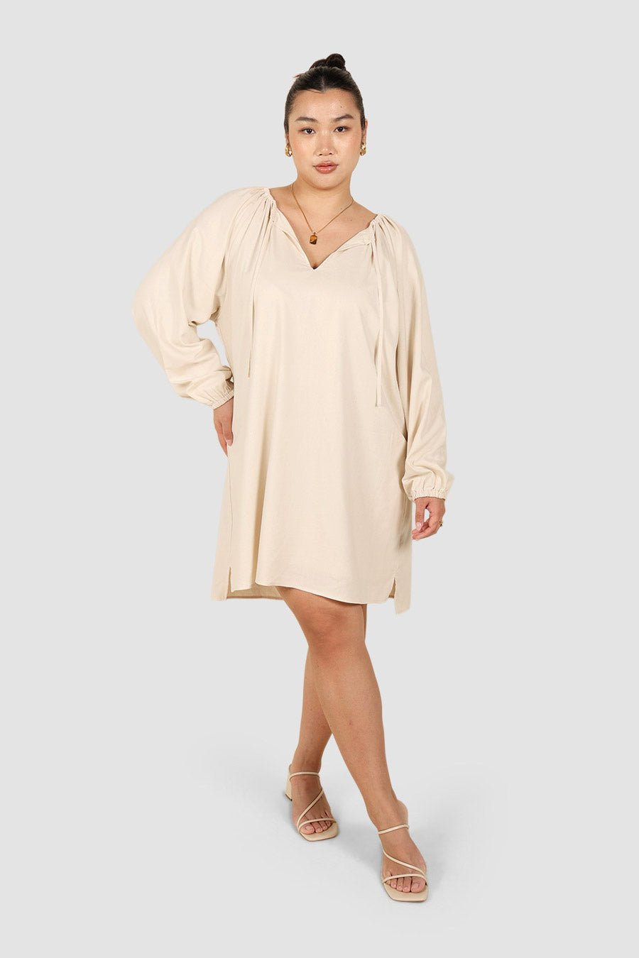EADIE DRESS OAT - Fayt The Label