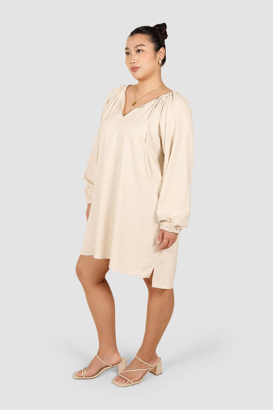 EADIE DRESS OAT - Fayt The Label